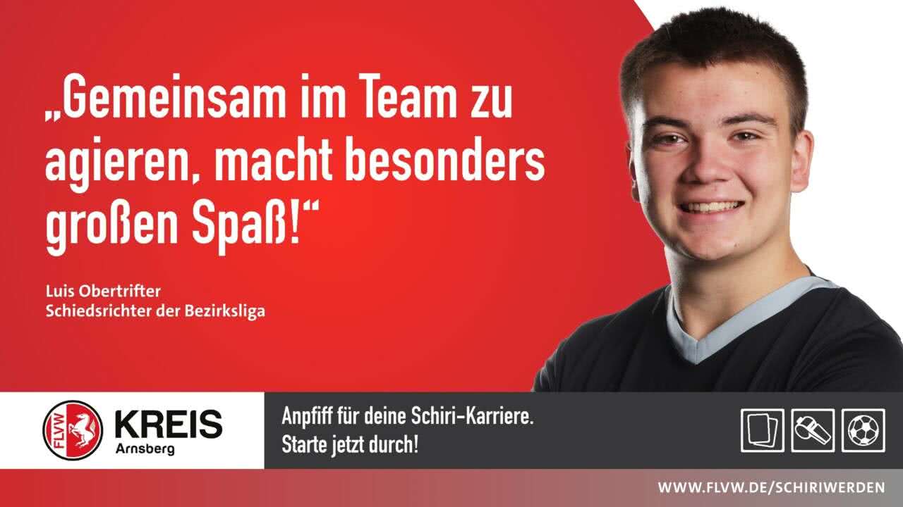 Schiri-Kampagne Arnsberg