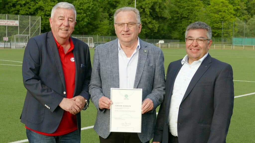 Hohe Auszeichnung für Jürgen Schulte