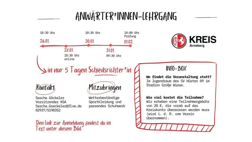 Werde Schiedsrichter – Starte Deine Karriere im Team mit der Pfeife!