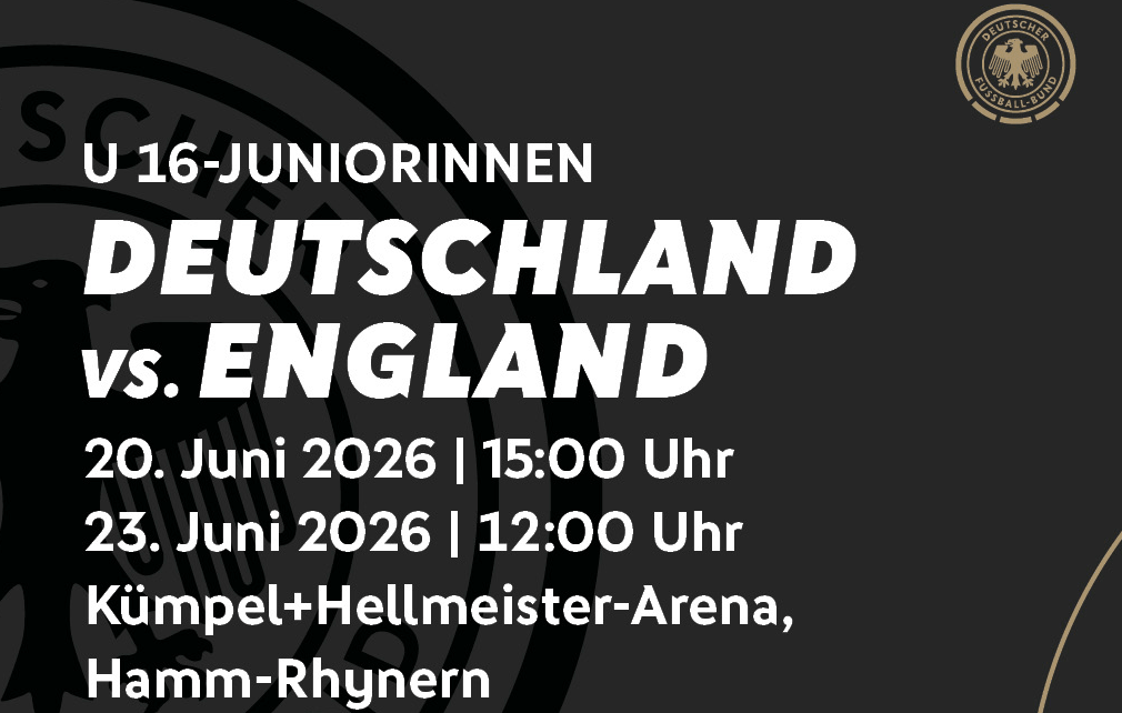 L&auml;nderspiel der U16 Juniorinnen